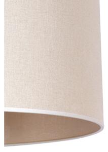 Duolla - Stojacia lampa 1xE27/60W/230V pr. 44 cm krémová/béžová