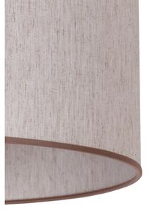 Duolla - Stojacia lampa 1xE27/60W/230V pr. 44 cm béžová/wenge