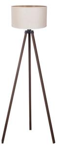 Duolla - Stojacia lampa 1xE27/60W/230V pr. 44 cm krémová/hnedá