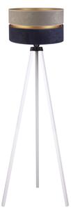 Duolla - Stojacia lampa DUO 1xE27/60W/230V pr. 44 cm šedá/modrá/biela