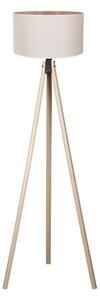 Duolla - Stojacia lampa 1xE27/60W/230V pr. 44 cm krémová/béžová