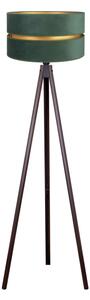 Duolla - Stojacia lampa DUO 1xE27/60W/230V pr. 44 cm zelená/wenge