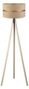 Duolla - Stojacia lampa DUO 1xE27/60W/230V pr. 44 cm béžová
