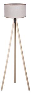 Duolla - Stojacia lampa 1xE27/60W/230V pr. 44 cm béžová