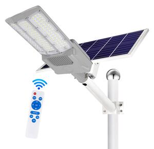 Panel solárneho osvetlenia MasterLED - 6000K Cool White - 400W IP65 Grey - diaľkové ovládanie - nástenné osvetlenie