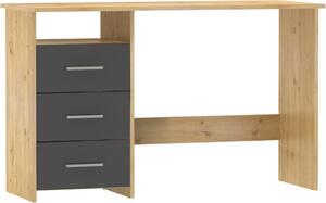Kondela Univerzálny PC stolík Laristote New L/P - dub artisan / grafit