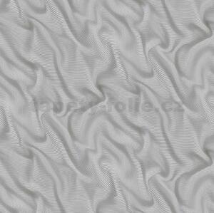 Vliesové tapety na stenu ELLE DECORATION 2 10195-10, rozmer 10,05 m x 0,53 m, 3D látka svetlo sivá, Erismann