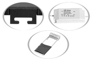 Ecolite LED-WSQ-CCT/6W/BI - LED Podhľadové svietidlo RAFA LED/6W/230V IP44 biela