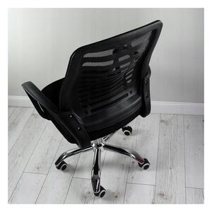 ECa KO05 Kancelárska stolička na kolieskach MESH čierna