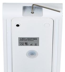 Ecolite ZFP12-BI - LED Vonkajšie nástenné svietidlo BRICK 2xLED/6W/230V IP65 biela