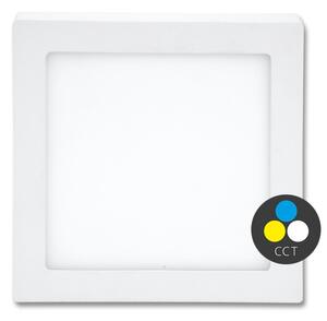 Ecolite LED-CSQ-CCT/18W/BI - LED Stropné svietidlo RAFA LED/18W/230V biela
