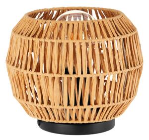 Eglo 44145 - Stolová lampa SHELDON 1xE27/40W/230V hnedá
