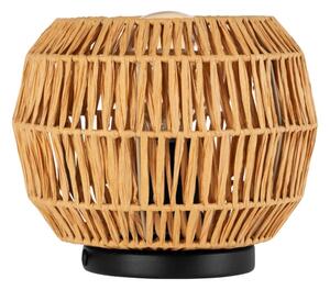 Eglo 44145 - Stolová lampa SHELDON 1xE27/40W/230V hnedá