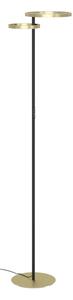 Eglo 901975-LED stmievateľná stojaca lampa CASTELPOTO LED/16W/230V + LED/12W zlatá/čierna