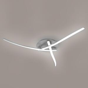 Brilagi - LED stropné svietidlo STRIPES LED/24W/230V strieborné