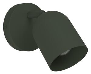 Eglo 44132 - Nástenné bodové svietidlo TILSTON 1xE14/40W/230V zelené