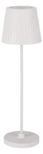 Eglo 75793 - LED stmievateľná vonkajšia stolová lampa CABOZO LED/3,8W/5V 2000 mAh IP44 biela