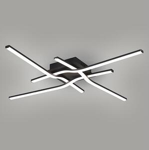 Brilagi - LED stropné svietidlo STRIPES LED/38W/230V čierna