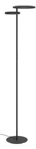Eglo 901974 - LED stmievateľná stojacia lampa CASTELPOTO LED/16W/230V + LED/12W čierna