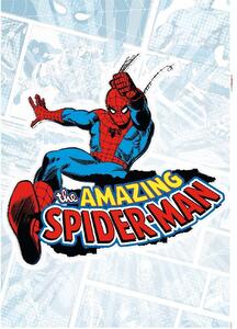 Samolepky na stenu, rozmer 50 cm x 70 cm, Disney Spider-Man Comic Classic, Komar 14077h
