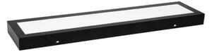 Ecolite TL1901-18W/CR-LED Stropné svietidlo PILO LED/18W/230V 4100K 62 cm čierna
