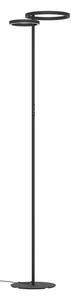 Eglo 901974 - LED stmievateľná stojacia lampa CASTELPOTO LED/16W/230V + LED/12W čierna