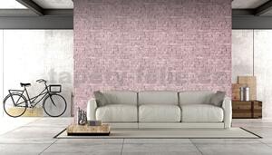 Vliesové tapety na stenu Pop L90503, tehly ružové, rozmer 10,05 m x 0,53 m, UGEPA