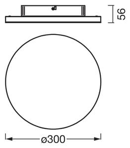 Osram - LED stropné svietidlo PLANON LED/20W/230V 3000K pr. 30 cm biela