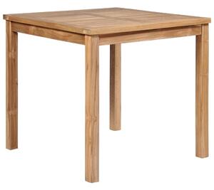 Maison Exclusive - Záhradný stôl 80x80x77 cm z masívneho teakového dreva