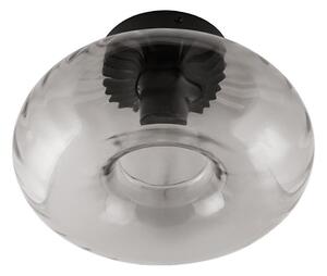 Osram - Stropné svietidlo DECOR SMOKE 1xE27/12W/230V pr.28 cm čierna/dymová sivá
