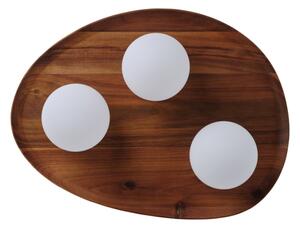 Osram - Stropné svietidlo ACACIA NEST 3xG9/5W/230V akácia
