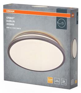 Osram - LED stropné svietidlo ORBIS DUBLIN LED/16W/230V pr. 30 cm strieborná