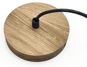 Luster na lanku ASTA 1xE27/60W/230V pr. 28 cm dub