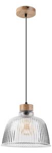 Luster na lanku ASTA 1xE27/60W/230V pr. 28 cm dub