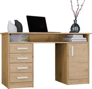 TP Living Písací stôl ADA 125 cm dub artisan