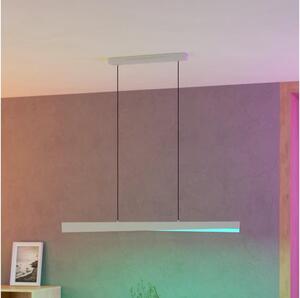 Eglo 901833 - LED RGBW stmievateľný luster na lanku BOLOGNANO-Z LED/19W/230V sivá