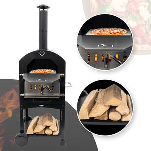 Multifunkčná pec na pizzu HEAT Outdoor Living - grilovanie - pečenie - oceľ - 50x35x160 cm