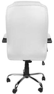 Malatec 23240 Kancelárska stolička EKO koža biela