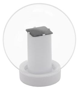 LED Solárna vodeodolná lampa LED/900mAh IP68 biela