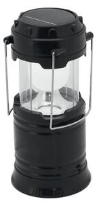 LED Prenosná solárna lampa LED/1200mAh čierna