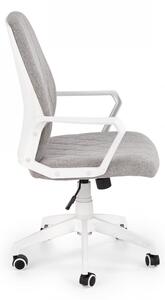HALMAR Kancelárska stolička Spiolla sivá/biela