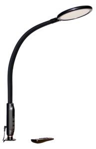 LED Stmievateľná lampa 3v1 LED/12W/230V čierna CRI 90 + diaľkové ovládanie