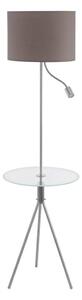 Eglo 97771 - Stojacia lampa POLICARA 1xE27/60W/230V+LED/3,5W