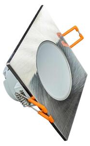LED Kúpeľňové podhľadové svietidlo BONO LED/8W/230V 4000K IP65 chróm