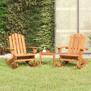Maison Exclusive - 3-dielna záhradná sedacia súprava Adirondack akáciový masív