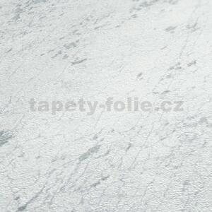 Vliesové tapety na stenu Titanium 3 37840-1, rozmer 10,05 m x 0,53 m, betón biely so striebornou patinou, A.S. CRÉATION