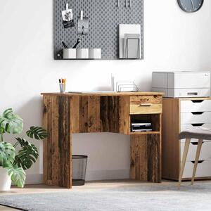 Maison Exclusive – Písací stôl z recyklovaného dreva a drevených materiálov, 90 x 49 x 75 cm