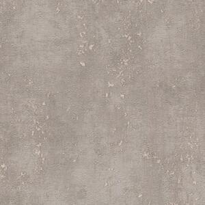 Vliesové tapety na stenu Titanium 3 38595-3, rozmer 10,05 m x 0,53 m, betón hnedý s niklovou patinou, A.S. CRÉATION