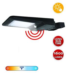 VELAMP LED reflektor SL373 so solárnym nabíjaním, detektor pohybu