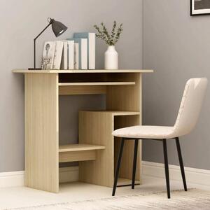 Maison Exclusive - písací stôl Sonoma dub 80x45x74 cm drevený materiál